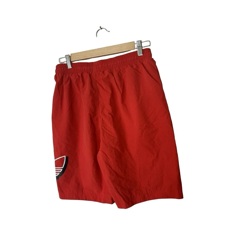 Adidas‎ Size small Red trefoil swim shorts trunks mens